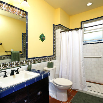 Traditional Spanish Colonial - Guest Bathroom