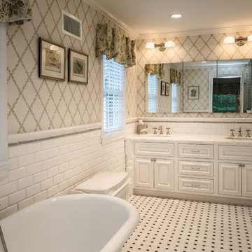 Traditional White Bathroom