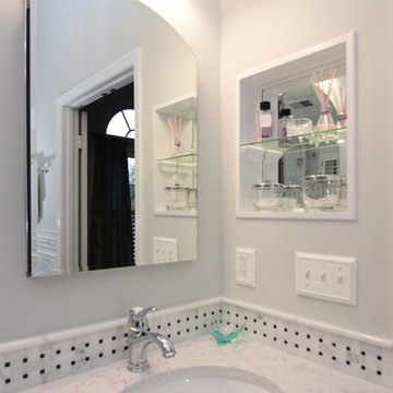 Traditional White Bathroom Olney, MD