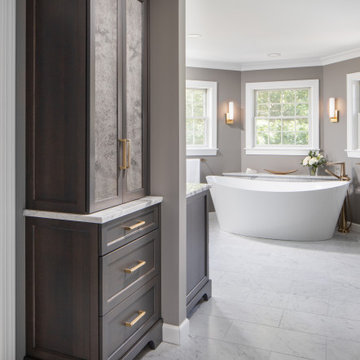 Tranquil Master Bath and Bedroom Remodel
