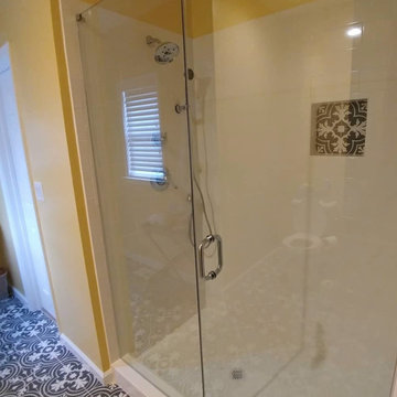 Transforming a half bath to 3/4 bath in Virginia Beach