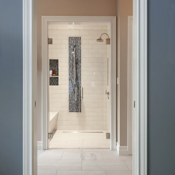 Transitional Accessible Master Bath
