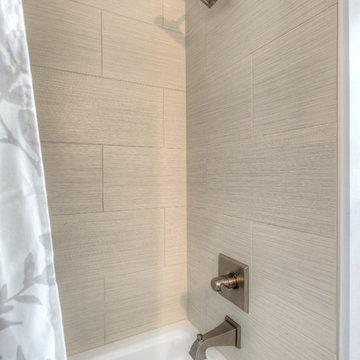 Transitional Bathroom Remodel Near Seattle - Shower