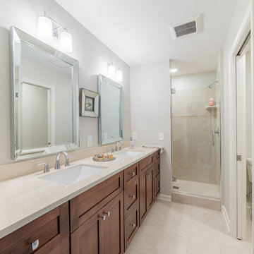 Transitional Kitchen & Bath Renovation