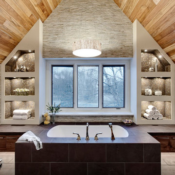Transitional Master Bath