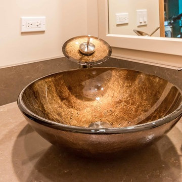 Transitional Master Bath, Guest Bath and Powder Bath Remodels