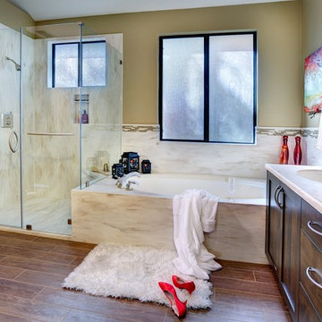 Transitional Master Bath