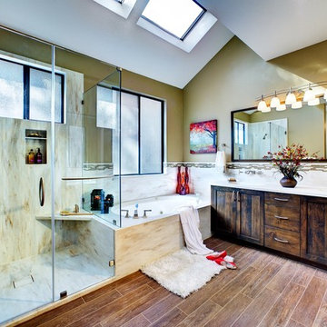 Transitional Master Bath