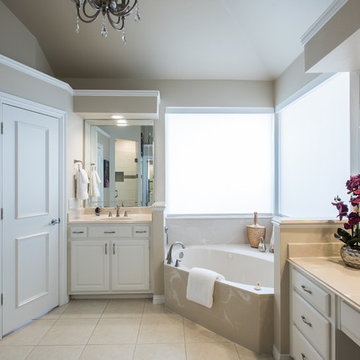 Transitional Master Bath