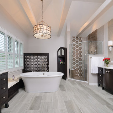 Transitional Master Bathroom