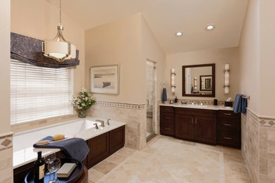 Inspiration for a transitional bathroom remodel in DC Metro