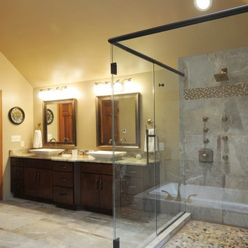 Transitional Menomonee Falls Master Bathroom