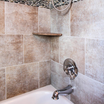 Transitional Shower and Bath