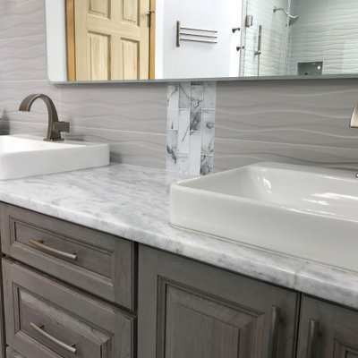 Inspiration for a timeless bathroom remodel in Other