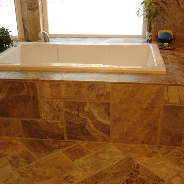 Travertine Blend in Pewter Blend & StoneExpress in Macchiato