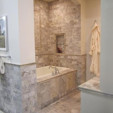 Travertine Spa Master Bath