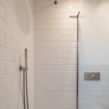 Trimless Tiled Master Bathroom, Croxley Green