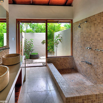 Tropical Bathroom