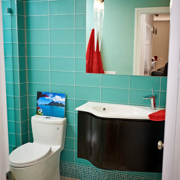 Tropical Bathroom Remodel