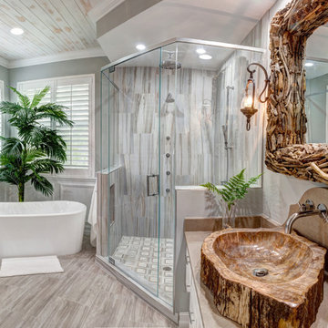 Tropical Master Bathroom