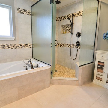Tub & shower areas