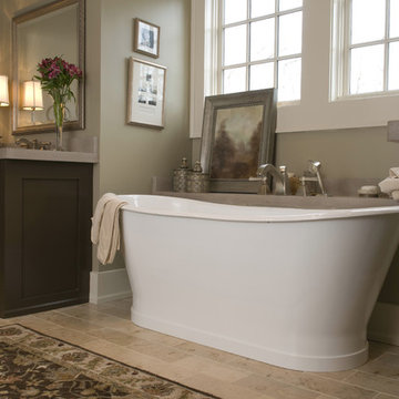 Tub in dormer window