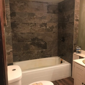 Tub surround update to tile