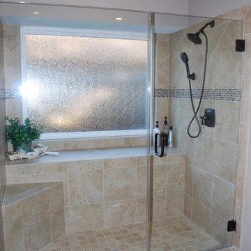 Tub to shower conversion after remodel