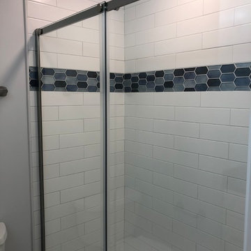 Tub To Shower Conversion *Small Bathroom Remodel