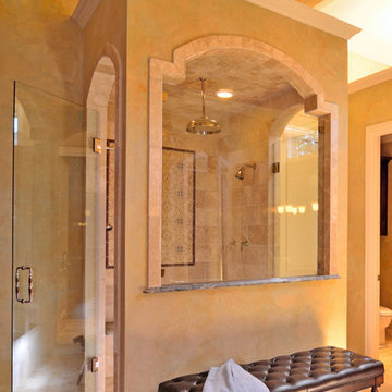 Tuscan Influenced Bathroom