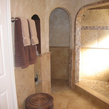 Tuscan Master Bathroom