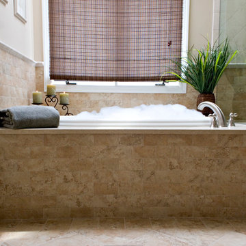 Tuscan Touches for a Master Bath