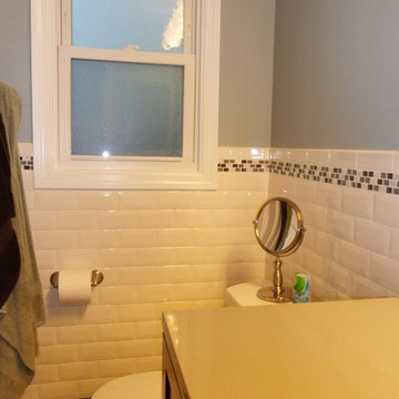 Two  complete Bath remodels, One home,  Maplewood NJ