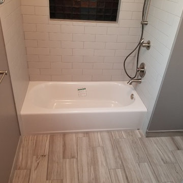 Two Guest Bathroom Remodels