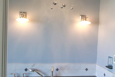 タンパにあるモダンスタイルのおしゃれな浴室の写真