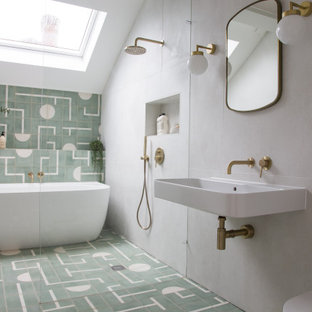 Contemporary bathroom in Dorset.