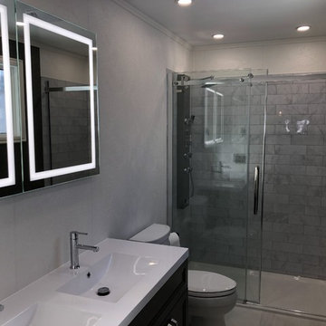 Ultra modern bathroom renovation