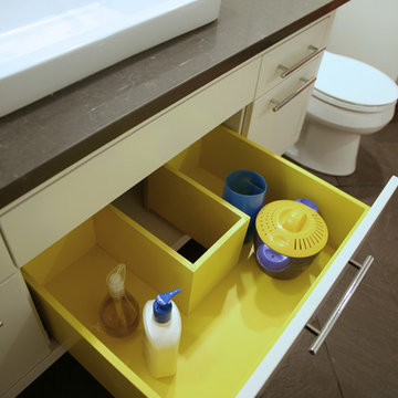 under sink storage