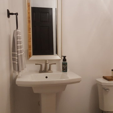 Unfinished Basement Bathroom