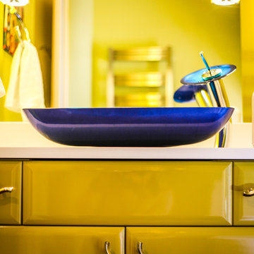 Unique Blue Bathroom Sink