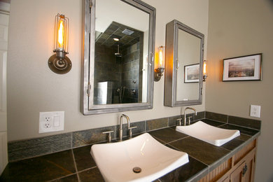 Bathroom - traditional bathroom idea in Houston