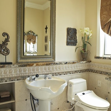 Universal ADA Accessible Toilet Room - Luxury Master Bathroom Suite