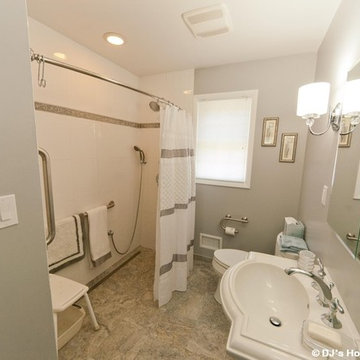 Universal Design Bathroom Remodel by DJ's Home Improvements