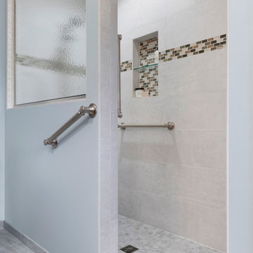 Universal Design Bathroom Remodel | Coon Rapids, MN | White Birch Design LLC