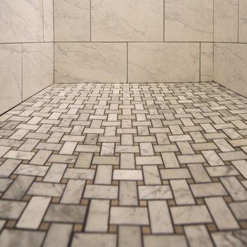 University City Shower Tile Flooring by Classic Home Improvements