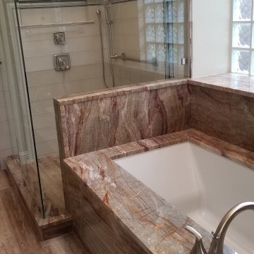 Update of a 1990's Primary Bath