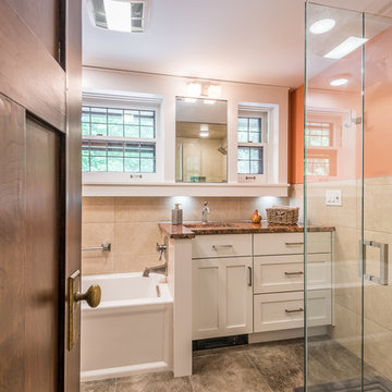 Updated Craftsman Bathrooms With Modern Touches Champaign