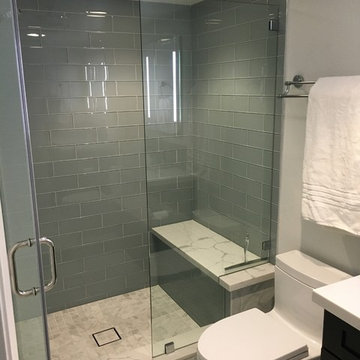 Upland Contemporary Guest Bathroom Remodel