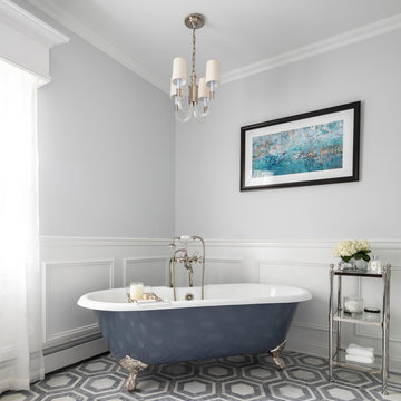 Upper Brookville Master Bathroom
