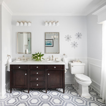 Upper Brookville Master Bathroom